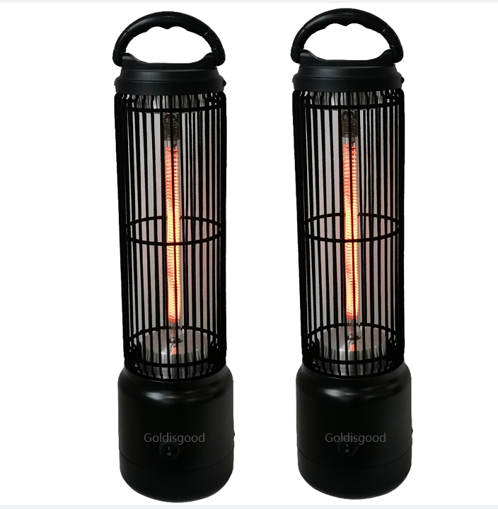 Oscillating space heater