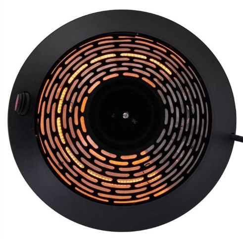Gold tube infrared heater